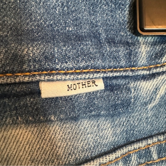 MOTHER Superior The Tomcat Jeans The  Confession Size 25 Light Wash High Rise - Picture 8 of 16